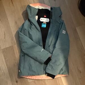 686 Women's Ski Jacket - Gray and Pink